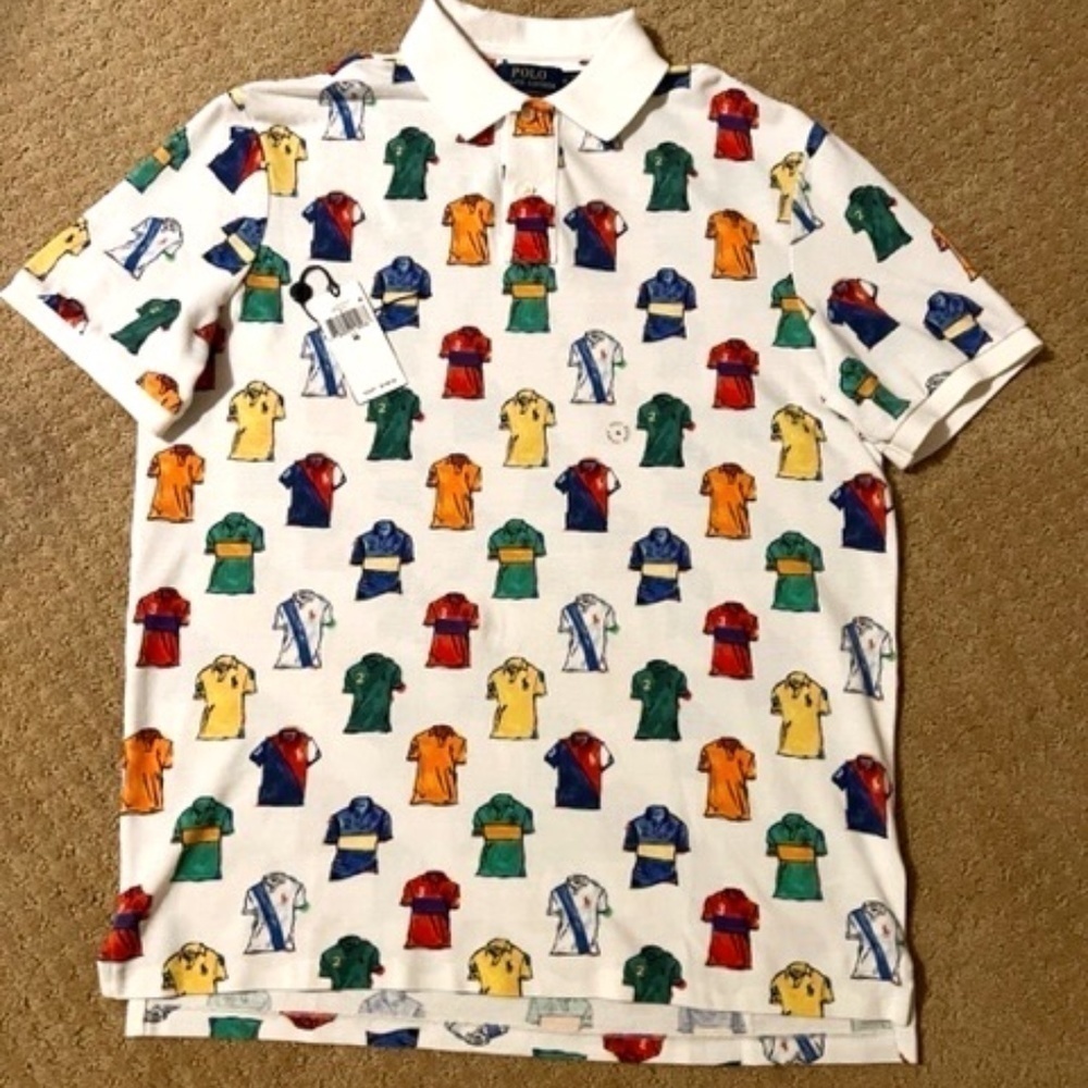 Polo Ralph Lauren ICON Polo Shirt Size Medium BNWOT​​​​​​​​​​​​​​​​​​​​​